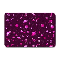 Space Pattern Small Doormat  by ValentinaDesign