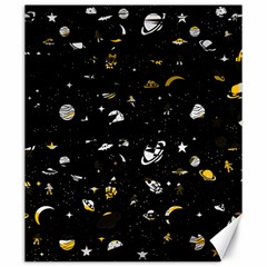 Space Pattern Canvas 20  X 24   by ValentinaDesign