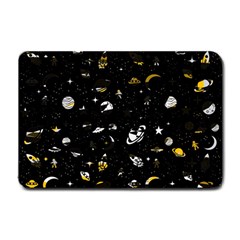 Space Pattern Small Doormat  by ValentinaDesign