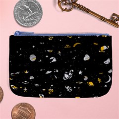 Space Pattern Large Coin Purse by ValentinaDesign