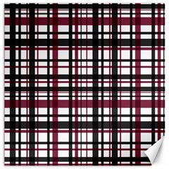 Plaid Pattern Canvas 20  X 20   by ValentinaDesign