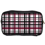 Plaid pattern Toiletries Bags 2-Side Front