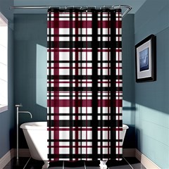 Plaid Pattern Shower Curtain 36  X 72  (stall)  by ValentinaDesign