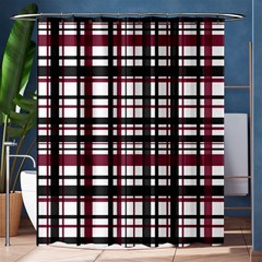 Plaid Pattern Shower Curtain 60  X 72  (medium)  by ValentinaDesign