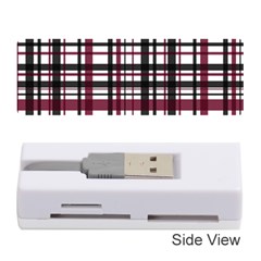 Plaid Pattern Memory Card Reader (stick)  by ValentinaDesign