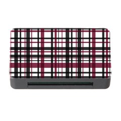 Plaid Pattern Memory Card Reader With Cf by ValentinaDesign