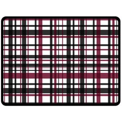 Plaid Pattern Double Sided Fleece Blanket (large)  by ValentinaDesign