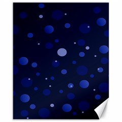 Decorative Dots Pattern Canvas 16  X 20   by ValentinaDesign