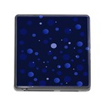 Decorative dots pattern Memory Card Reader (Square) Front