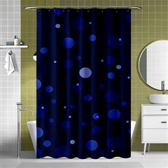 Decorative Dots Pattern Shower Curtain 48  X 72  (small)  by ValentinaDesign