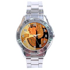 Kellytvgear Khemit  Stainless Steel Watch