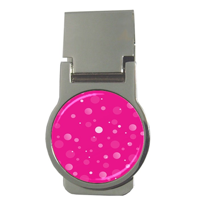 Decorative dots pattern Money Clips (Round) 