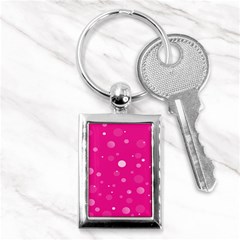 Decorative Dots Pattern Key Chains (rectangle)  by ValentinaDesign