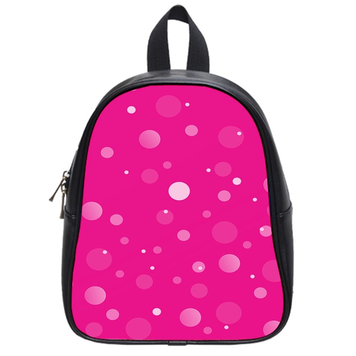 Decorative dots pattern School Bags (Small) 