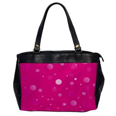 Decorative Dots Pattern Office Handbags by ValentinaDesign