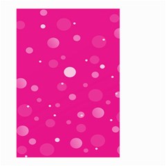 Decorative Dots Pattern Small Garden Flag (two Sides) by ValentinaDesign