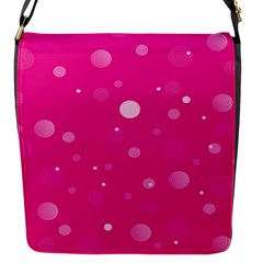 Decorative Dots Pattern Flap Messenger Bag (s) by ValentinaDesign