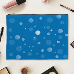 Decorative Dots Pattern Cosmetic Bag (xl) by ValentinaDesign