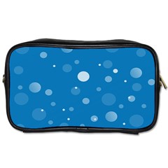 Decorative Dots Pattern Toiletries Bags by ValentinaDesign