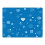 Decorative dots pattern Double Sided Flano Blanket (Mini)  35 x27  Blanket Front