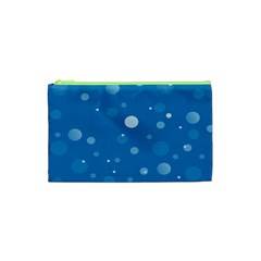 Decorative Dots Pattern Cosmetic Bag (xs) by ValentinaDesign