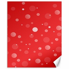 Decorative Dots Pattern Canvas 16  X 20   by ValentinaDesign