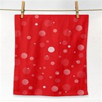 Decorative dots pattern Face Towel Front