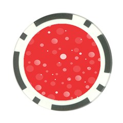 Decorative Dots Pattern Poker Chip Card Guard (10 Pack) by ValentinaDesign