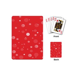 Decorative Dots Pattern Playing Cards (mini)  by ValentinaDesign