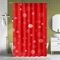 Decorative Dots Pattern Shower Curtain 48  X 72  (small)  by ValentinaDesign