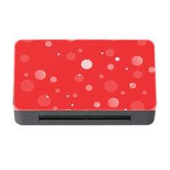 Decorative Dots Pattern Memory Card Reader With Cf by ValentinaDesign