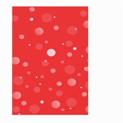 Decorative Dots Pattern Large Garden Flag (two Sides) by ValentinaDesign