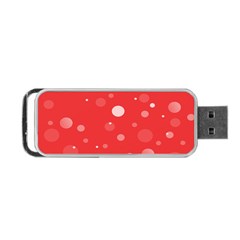 Decorative Dots Pattern Portable Usb Flash (one Side) by ValentinaDesign