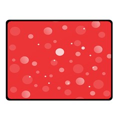 Decorative Dots Pattern Double Sided Fleece Blanket (small)  by ValentinaDesign