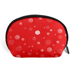 Decorative Dots Pattern Accessory Pouches (large)  by ValentinaDesign