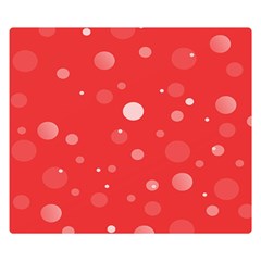 Decorative Dots Pattern Double Sided Flano Blanket (small)  by ValentinaDesign