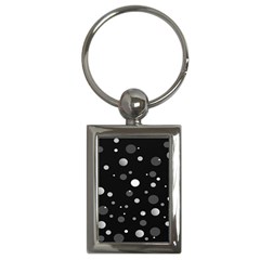 Decorative Dots Pattern Key Chains (rectangle)  by ValentinaDesign