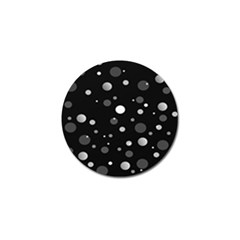 Decorative Dots Pattern Golf Ball Marker (4 Pack) by ValentinaDesign