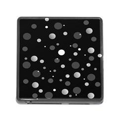 Decorative Dots Pattern Memory Card Reader (square) by ValentinaDesign