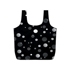 Decorative Dots Pattern Full Print Recycle Bags (s)  by ValentinaDesign