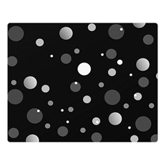 Decorative Dots Pattern Double Sided Flano Blanket (large)  by ValentinaDesign