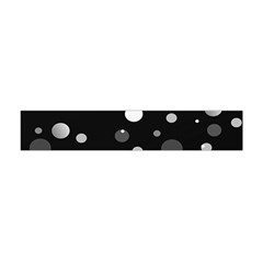 Decorative Dots Pattern Flano Scarf (mini) by ValentinaDesign