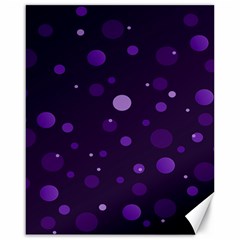 Decorative Dots Pattern Canvas 16  X 20   by ValentinaDesign