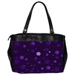 Decorative dots pattern Office Handbags (2 Sides)  Back