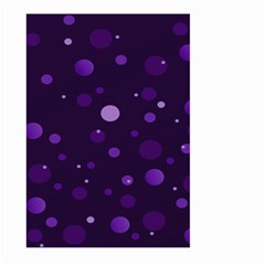 Decorative Dots Pattern Large Garden Flag (two Sides) by ValentinaDesign