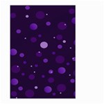 Decorative dots pattern Large Garden Flag (Two Sides) Back