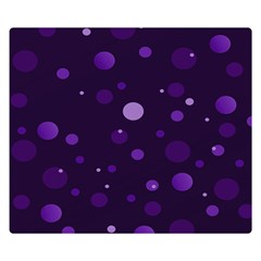 Decorative Dots Pattern Double Sided Flano Blanket (small)  by ValentinaDesign