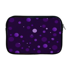 Decorative Dots Pattern Apple Macbook Pro 17  Zipper Case