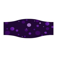 Decorative Dots Pattern Stretchable Headband by ValentinaDesign