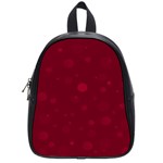 Decorative dots pattern School Bags (Small)  Front